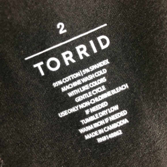 SOLD ❗️Torrid Full Length Leggings Size 2 - Picture 4 of 4